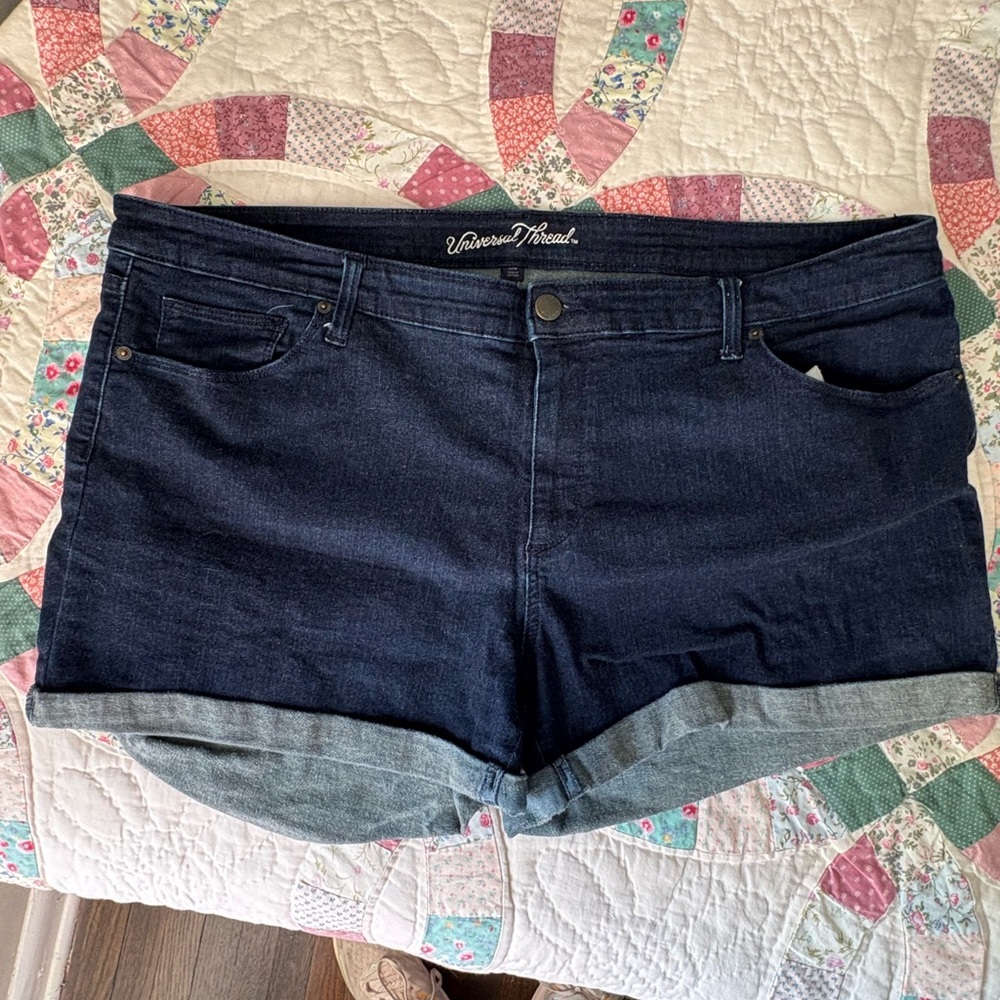 Universal Thread Denim Cuffed Shorts